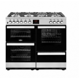 Belling Cookcentre 100 Dual Fuel in s/s