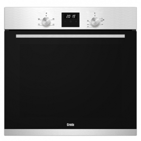 Creda C60BIFX Built-In Single Electric Fan Oven - Stainless Steel - 0