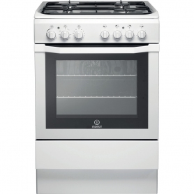 Indesit I6GG1(W) Gas Cooker in White 